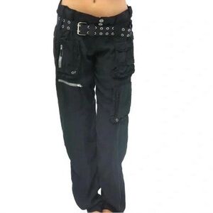 Johnny Was x Pete and Greta collab Marika Cargo Pants in Black